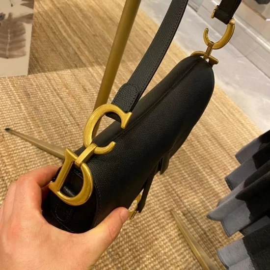 Dior Saddle Bag Brown Hand-Embossed | 3D model