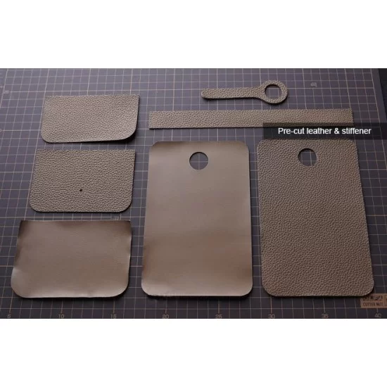 Professional material kit, H Tag Phone case, France epsom, Free shipping  worldwide