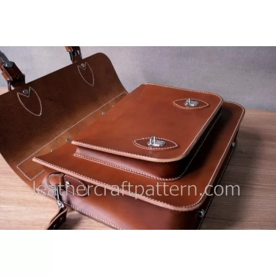 Briefcase Laptop Bag [PDF pattern]