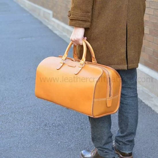 Fur Jaden Brown Weekender Faux Leather Duffle Bag with Shoe Compartment –  Fur Jaden Lifestyle Pvt Ltd