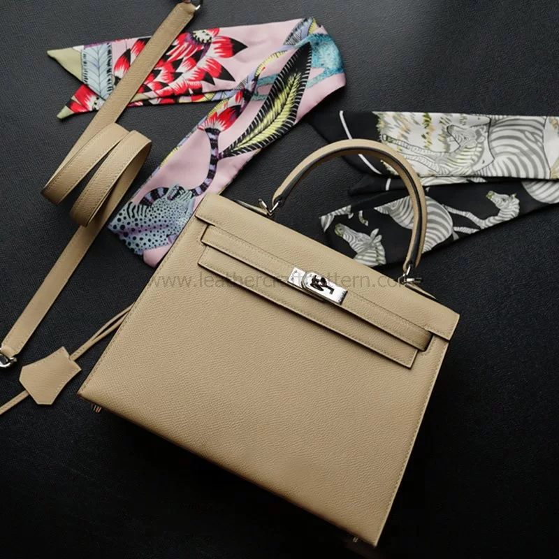 handbag templates, Hermes, Kelly mini 2, templates, bag templates