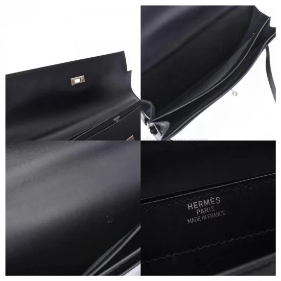 Hermes Kelly Depeches Briefcase - epsom, 36 size, black, Luxury, Bags &  Wallets on Carousell