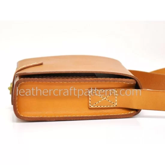 Mini Women Handbag Shoulder Bag Crossbag Bag Messenger Bag Acrylic Template Leather Pattern DIY Leathercraft Pattern Acrylic Template