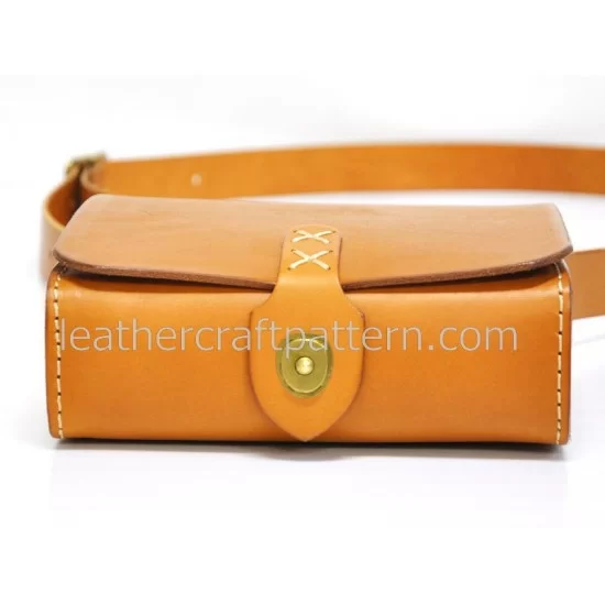 PATTERN Easy Weaver Belt Bag Pattern Pattern for Leathercraft PDF Download  ONLY 