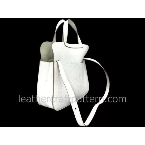 Handbag from January 18 Official Leather Craft PDF Pattern - Dezin