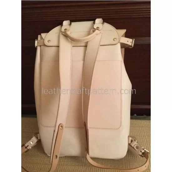 Buy Women Leather Backpack Pattern Mini Backpack Purse Pattern Online in  India 