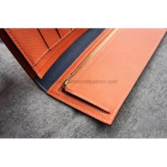 With 132 pictures detailed instruction H Dogon Duo long wallet pattern pdf  download LWP-43