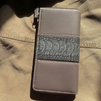 Leather wallet pattern, leather billfold patterns, leather long wallet ...