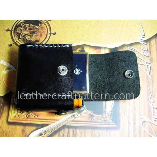 Black Leather Coin Pouch Cigarette Purse With Belt Loop Detachable Han –  ARRK ACCESSORIES