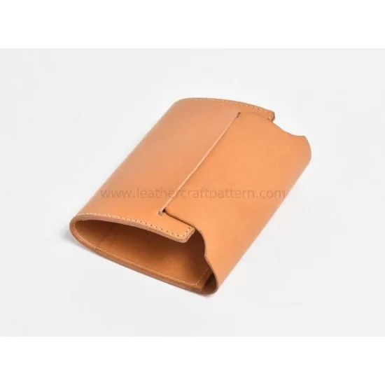 A6 Lizard Leather Binder Wallet – Simple Plans
